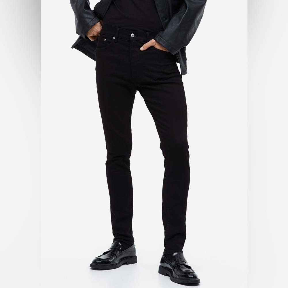 H&M Men's Black Skinny Jeans